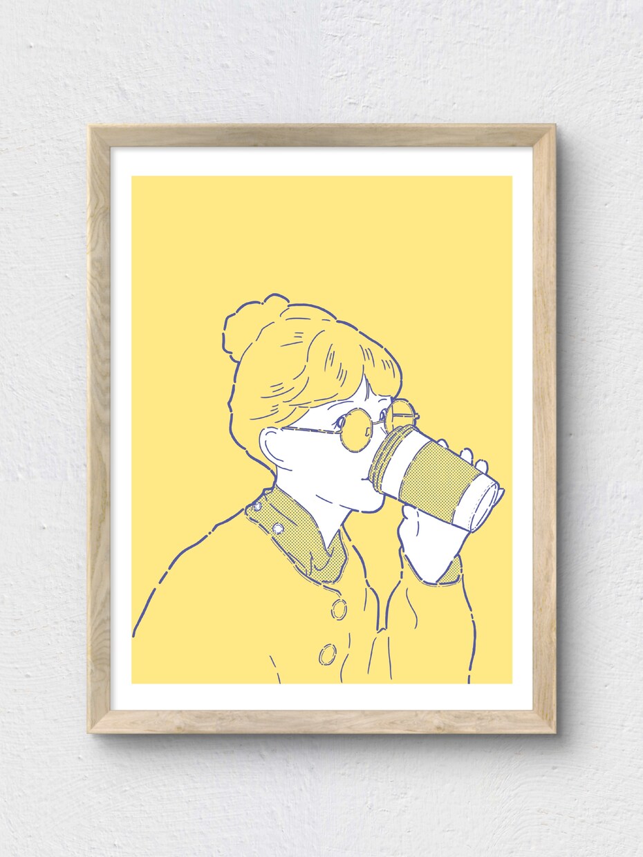 ポップでレトロなイラストを作成します SNS用のアイコンや、画像をレトロポップに仕上げます イメージ5