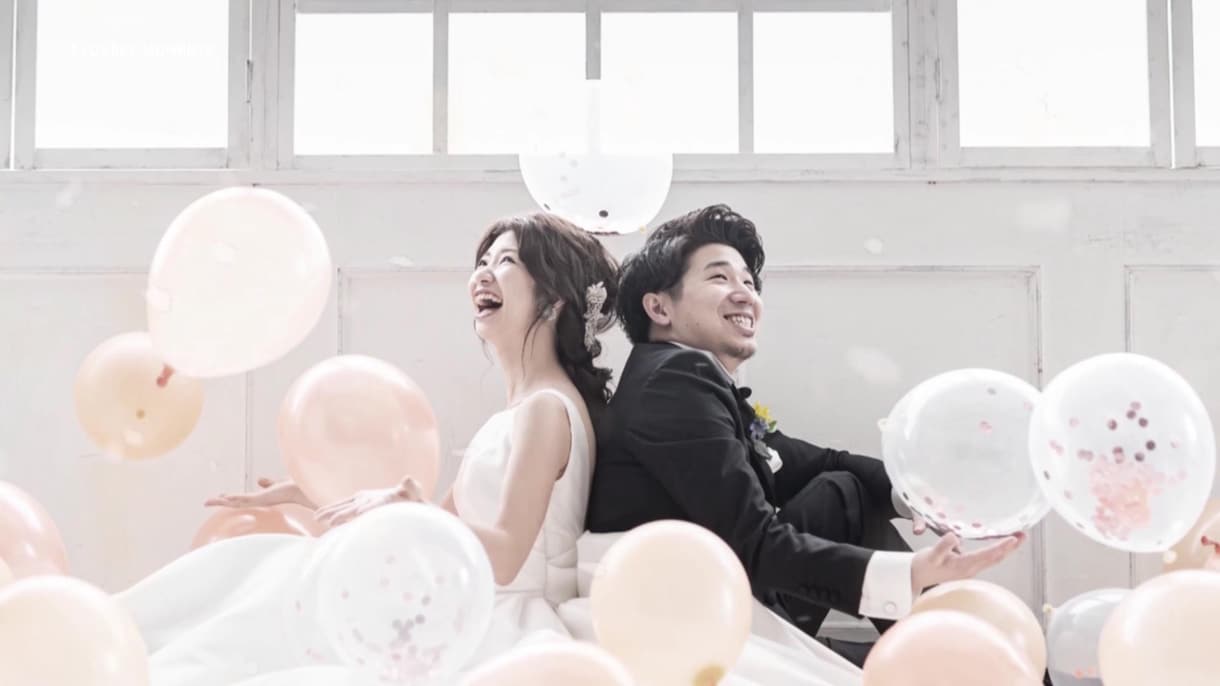 結婚の前撮り写真で二人だけのフォトムービー作ります 【完全保存版】永遠に残す二人が主役のフォトムービーアルバム！ イメージ8