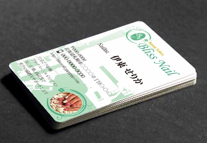 目を惹く一枚を作ります 名刺／ショップカードをオリジナルデザインで作ってみませんか？ イメージ1