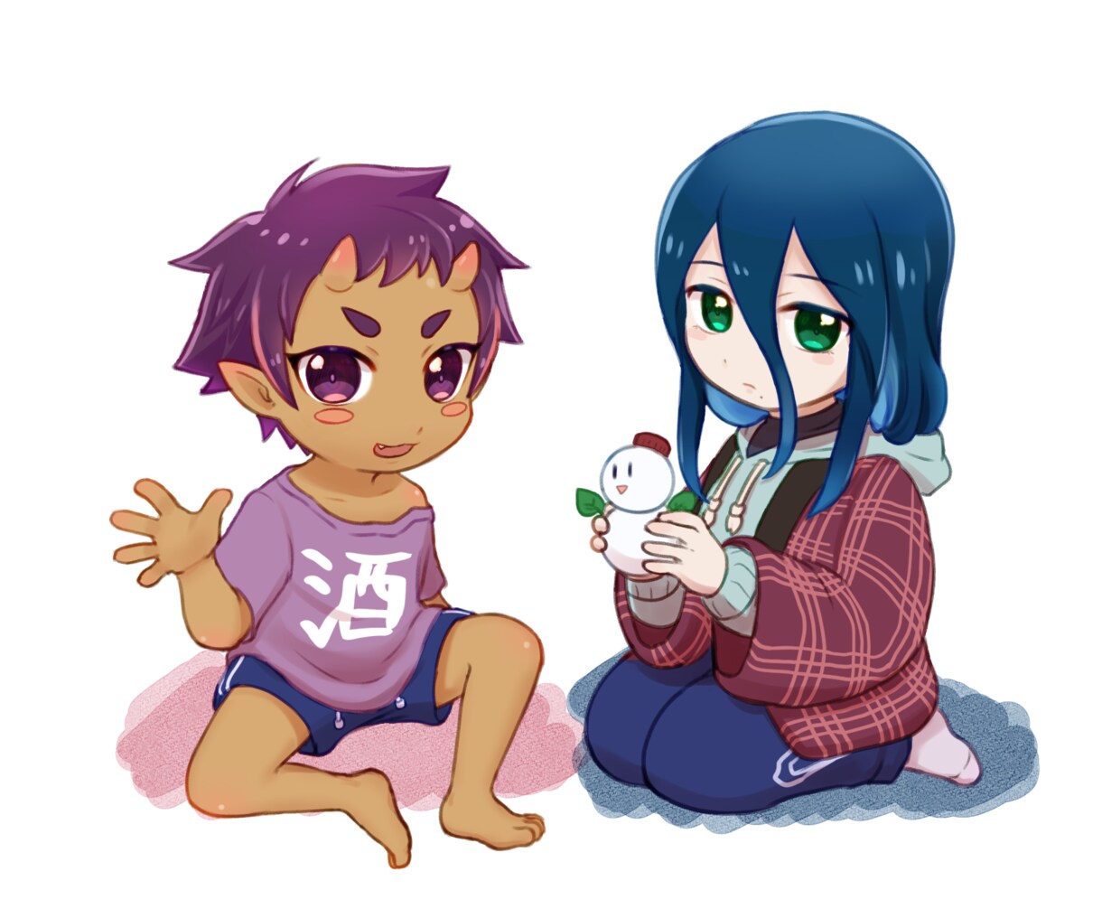 ミニキャライラストを描きます 【商用利用可】SNSや動画素材、グッズ化できます！ イメージ6