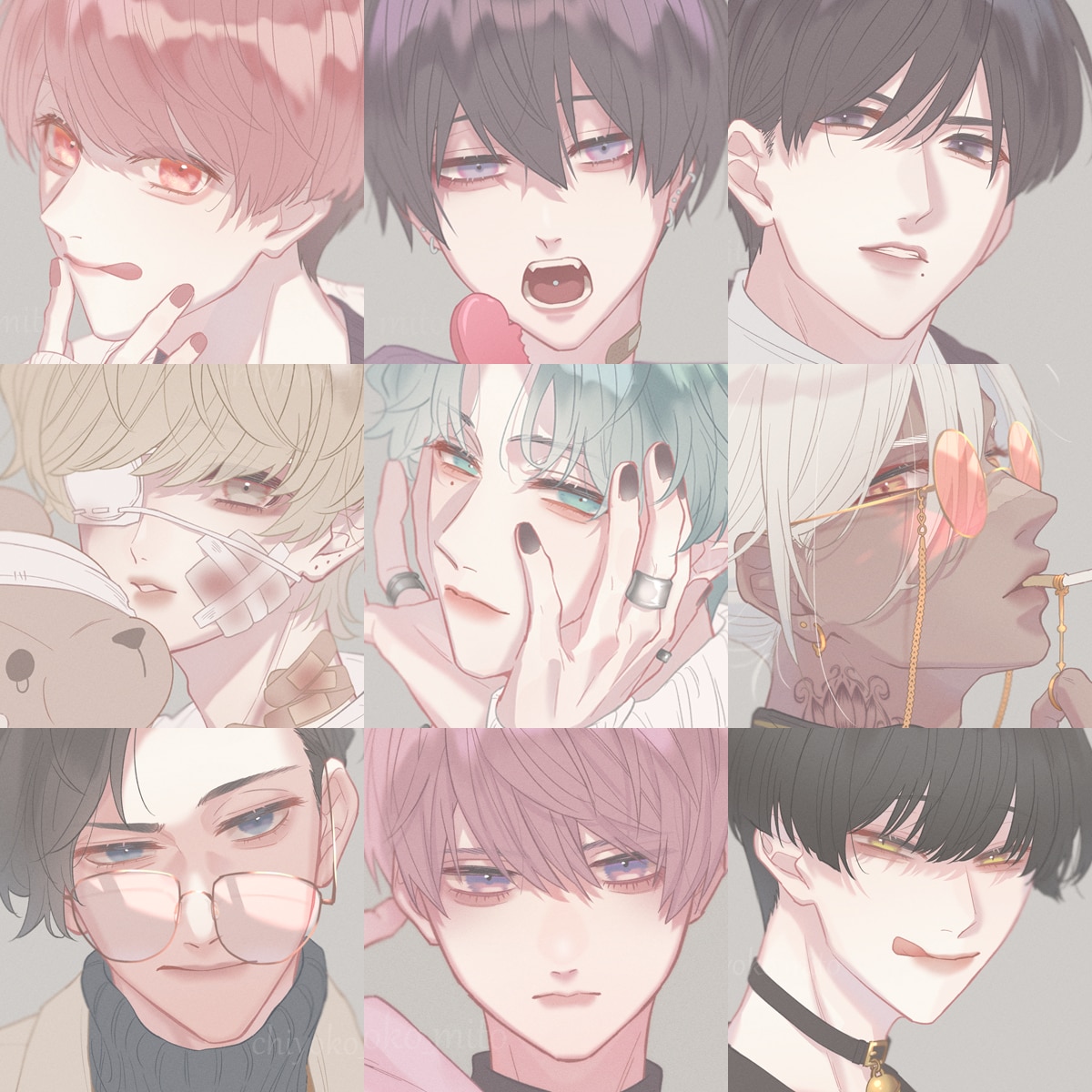 オリジナルアイコン/イラストを制作致します あなた好みの男の子、女の子をアイコンにしてみませんか？ イメージ1