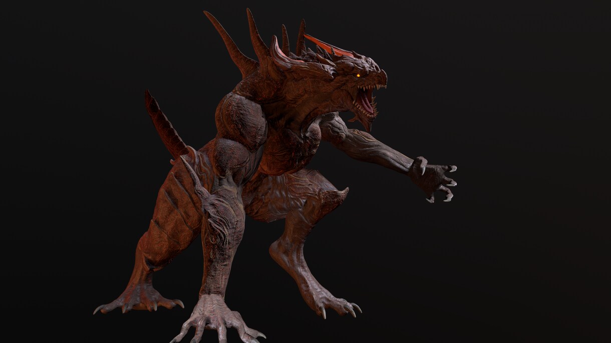 オリジナル3Dキャラクターモデルを制作します 三面図なしでも可！ゲームや幅広い用途で使用可能 イメージ4