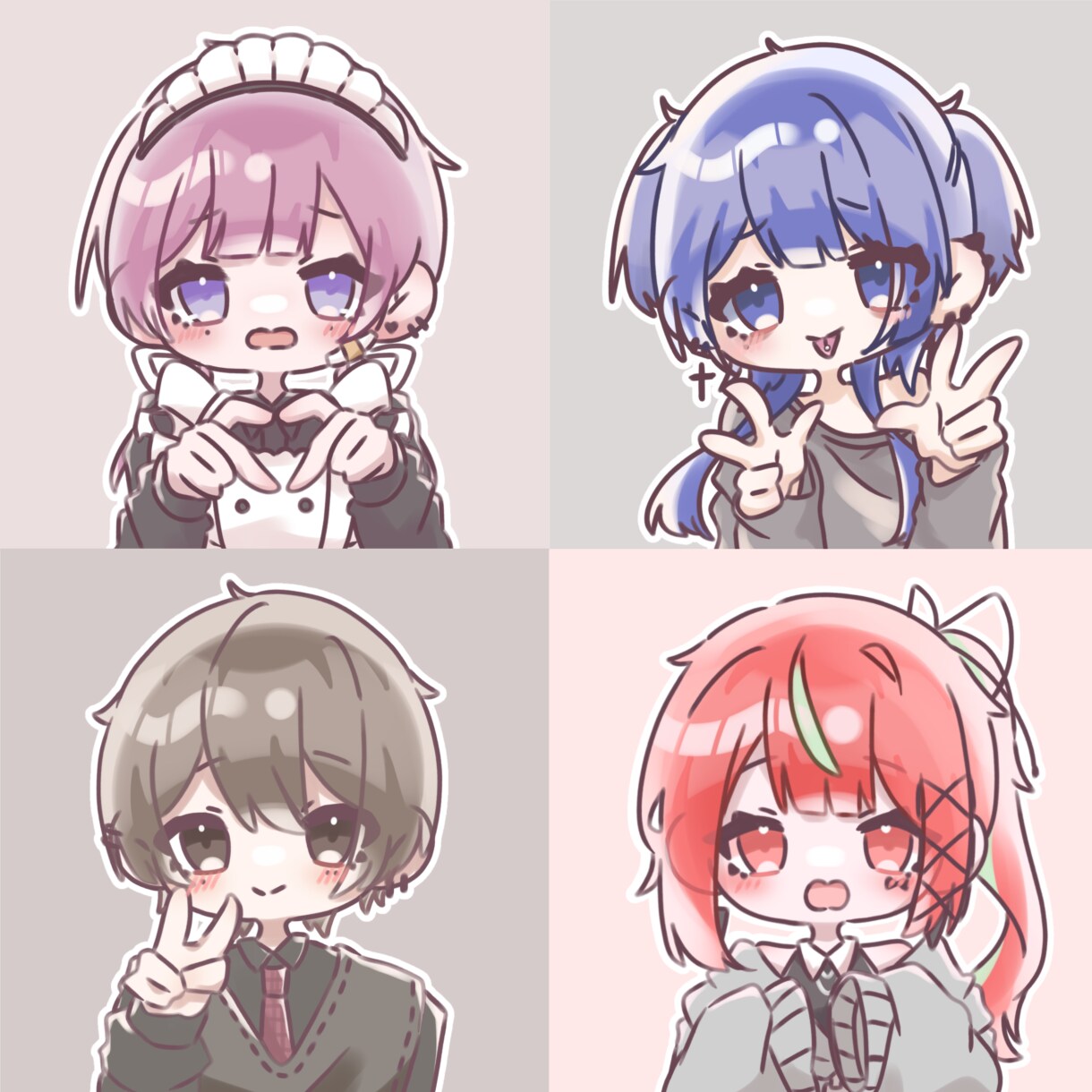 かわいいアイコン描きます 依頼者様とよりそって考えていきます イメージ1