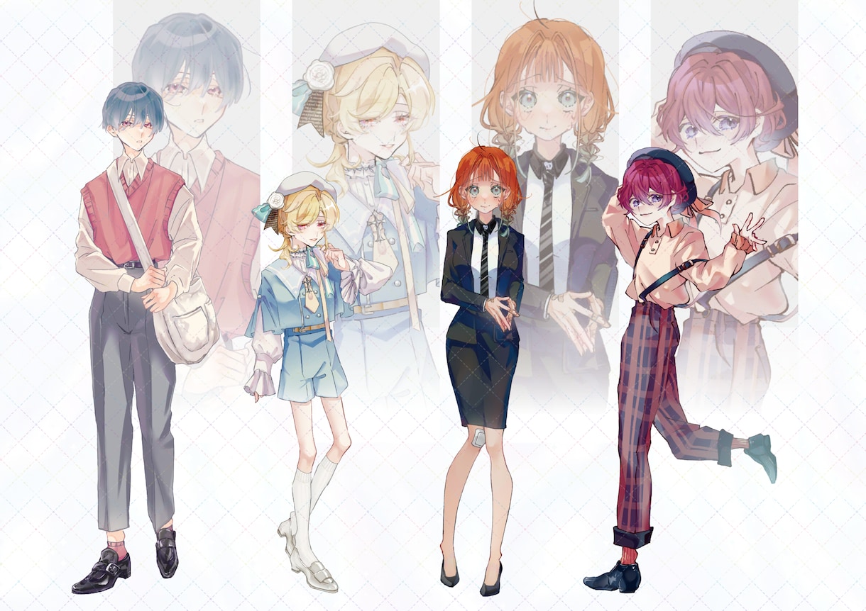 商用可キャラクターデザイン・立ち絵イラスト描きます TRPG・IRIAM・VTuberやグッズなどに イメージ7