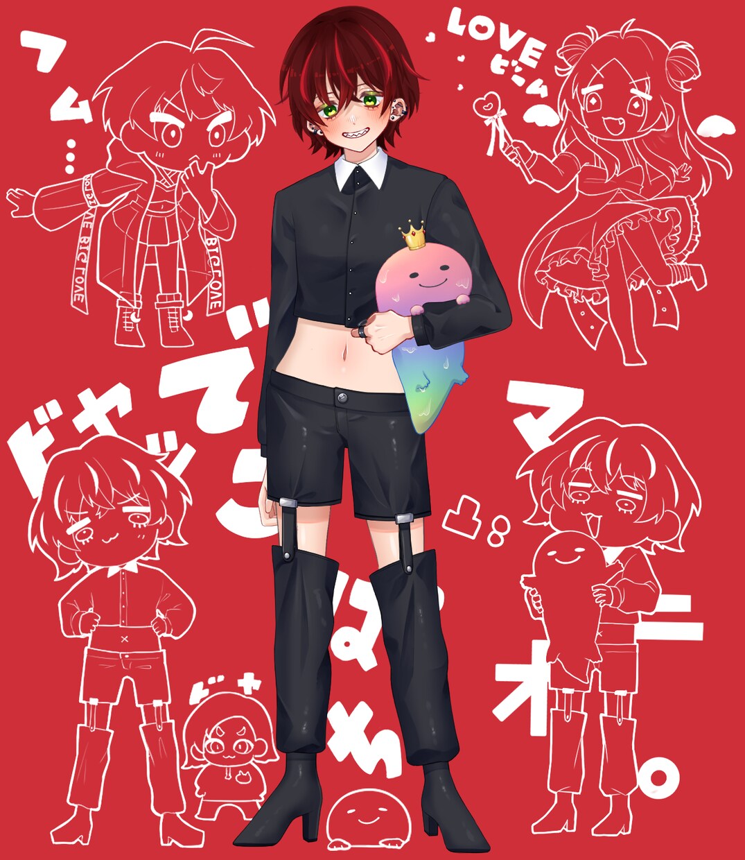 かわいい立ち絵描きます 活動者さん必見！？立ち絵イラスト✨ イメージ3