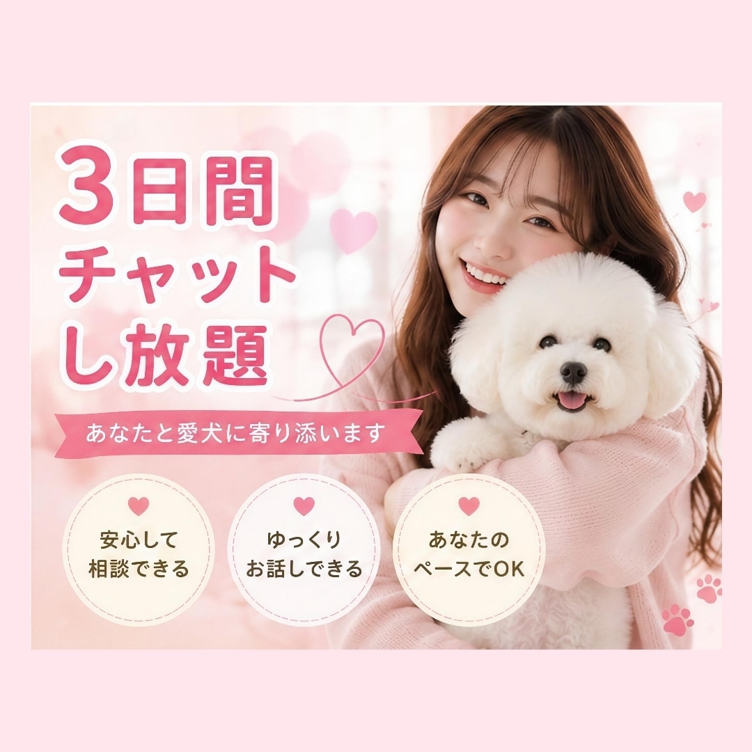 愛犬のお悩みに寄り添い、一緒に考えます どんな小さなお悩みでもお気軽にご相談ください イメージ5