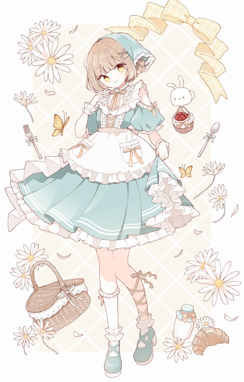 キュートな女の子描きます SNSアイコンから一枚絵まで用途に合わせて描きます イメージ6