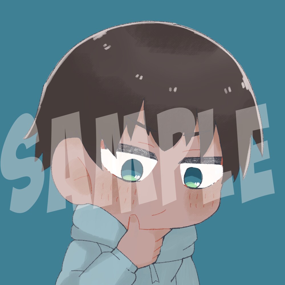 デフォルメかわいいアイコン制作します 思わず口に含みたくなる(?!)あなただけのかわいいイラスト！ イメージ3