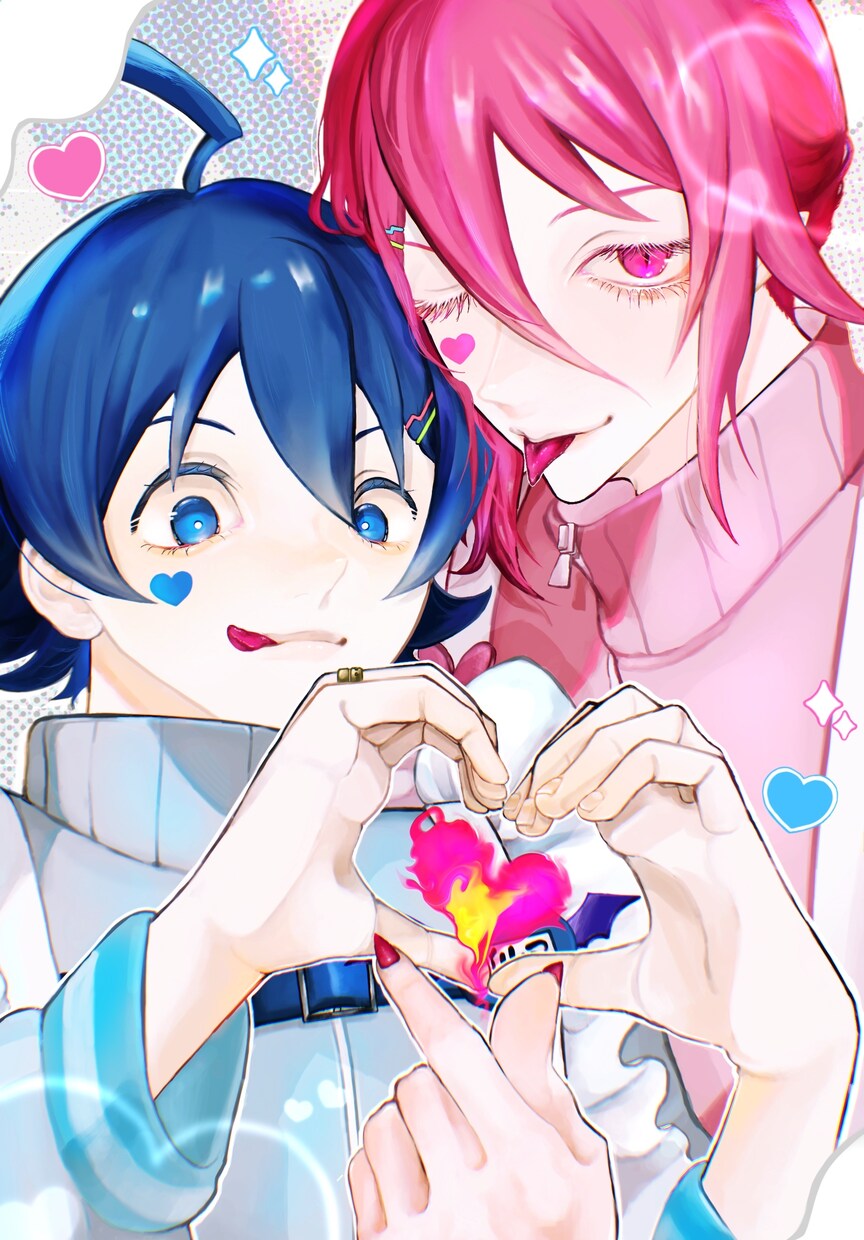 音声パッケージや小説の表紙など！1枚絵描きます 観賞用から商用向けまで！OC～二次創作の3L描きます！ イメージ6