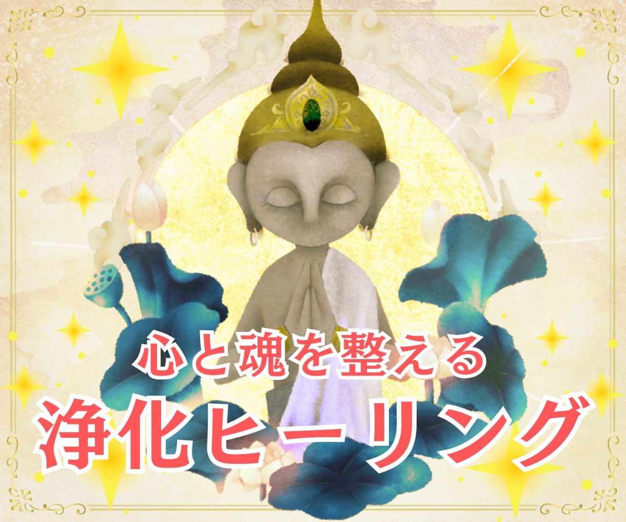 遠隔ヒーリング✨心身の疲れと魂の曇りを浄化します 施術経験1000回以上！お悩みを軽減✨癒しの波動を送ります イメージ1