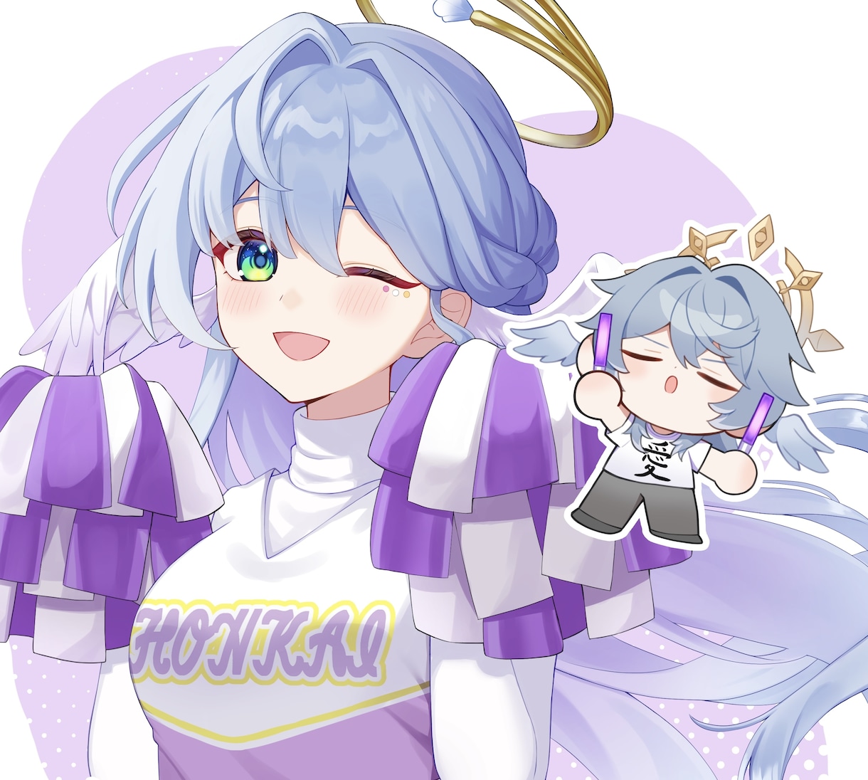 グッズやSNS活動など貴方様だけの一枚絵を描きます 可愛い女の子のイラストを描きます！ イメージ2