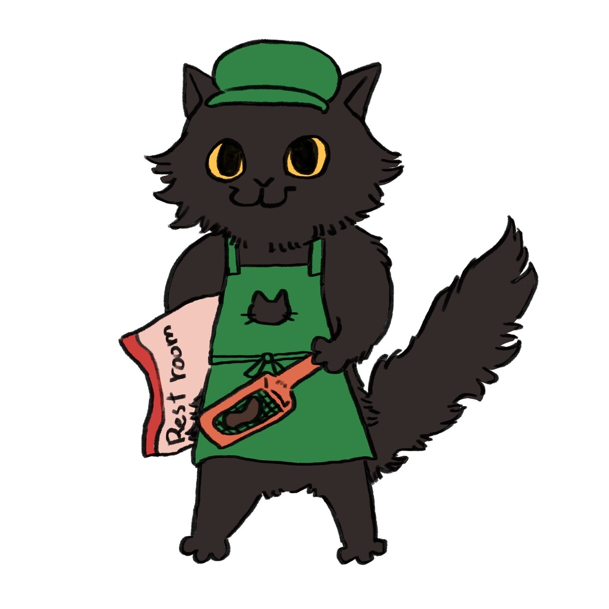 猫ちゃんの愉快な似顔絵を描きます 走り回ってる様なアグレッシブから凛としたおすましまで イメージ5
