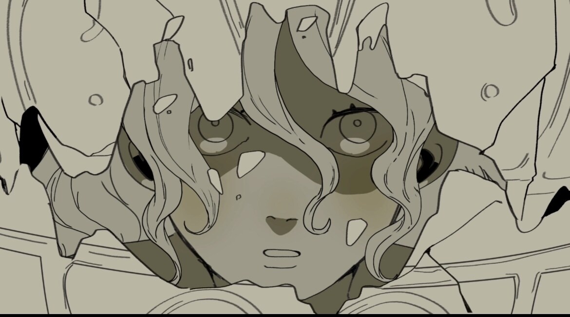 ループアニメーションを制作します 髪や目などの簡単な一部分をループして動かします イメージ2