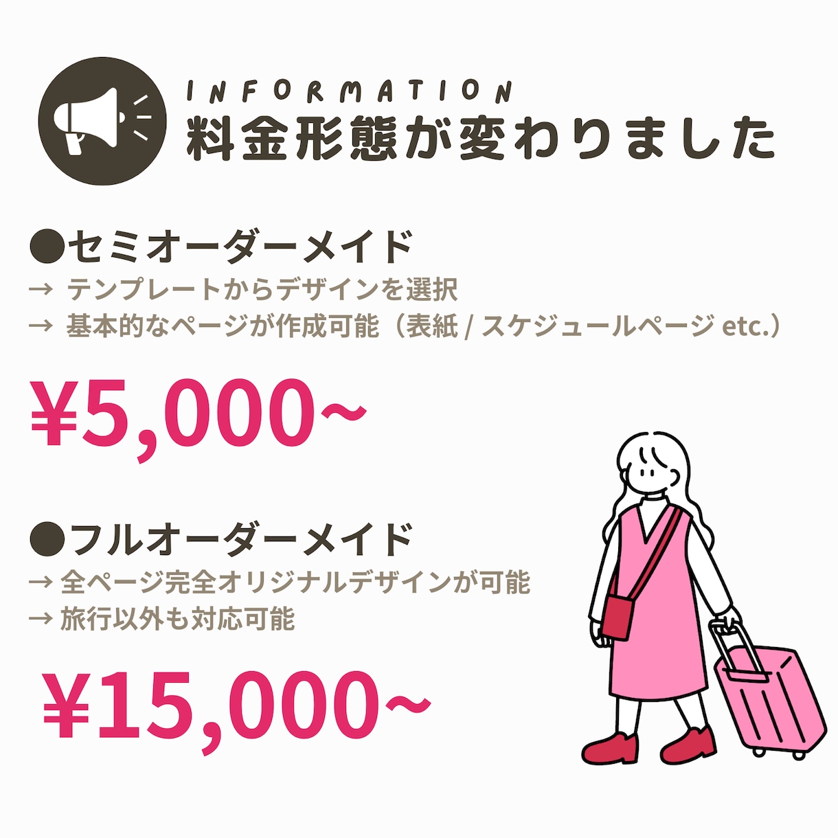 オーダーメードのお洒落な旅のしおりを作成します 旅行の思い出を形に残しませんか？ イメージ3