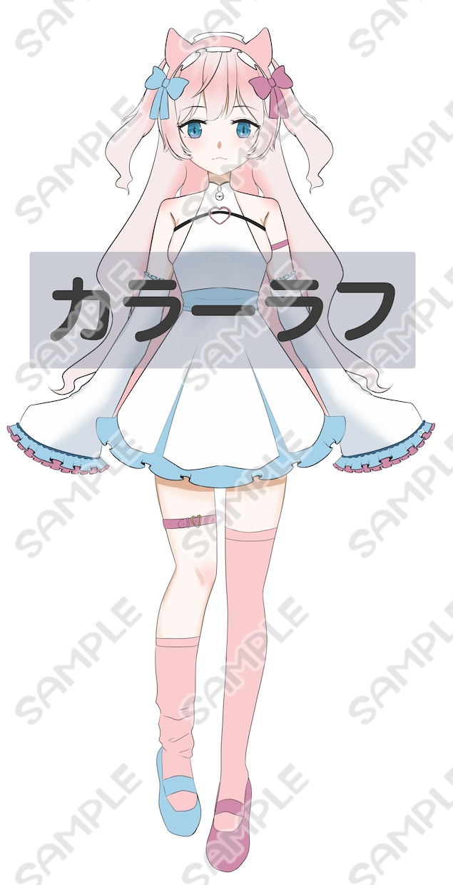 live2d用パーツ分けイラスト作成します 実績作りのため10名様まで格安でお作りします！ イメージ4