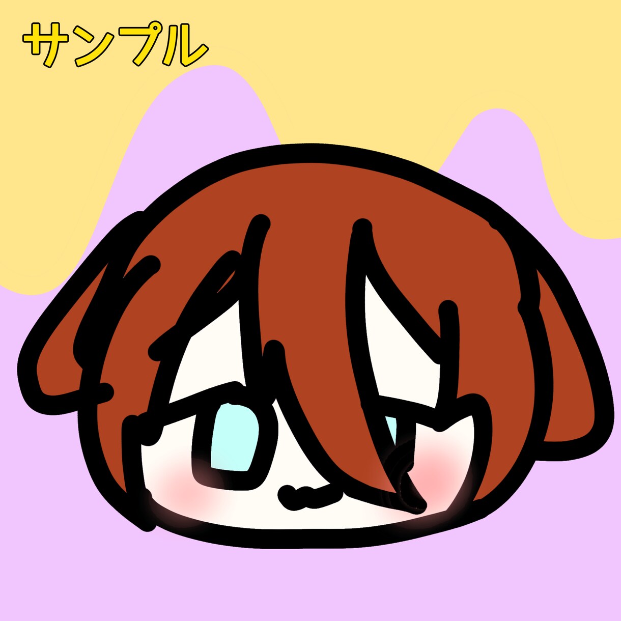 顔だけイラスト描きます 安くて、早くて、最高の仕上がりにします！ イメージ3