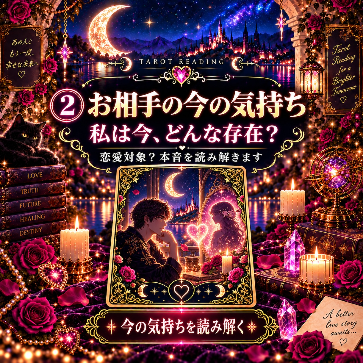 先着5名500円｜相手の気持ちと未来を占います 心の奥の本音から今後のアドバイスまで丁寧に鑑定 イメージ8