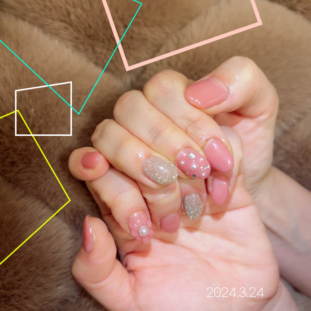 月替わりデザイン　ネイルチップ作成承ります 手も着せ替えの時代♥︎日によって気分で変えませんか？ イメージ2