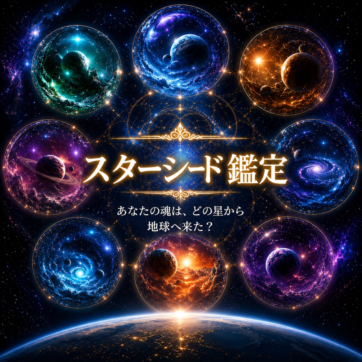 あなたはどこの星のスターシードか鑑定します なぜ地球に生まれたの？地球に来る前あなたは、どこにいた？ イメージ1