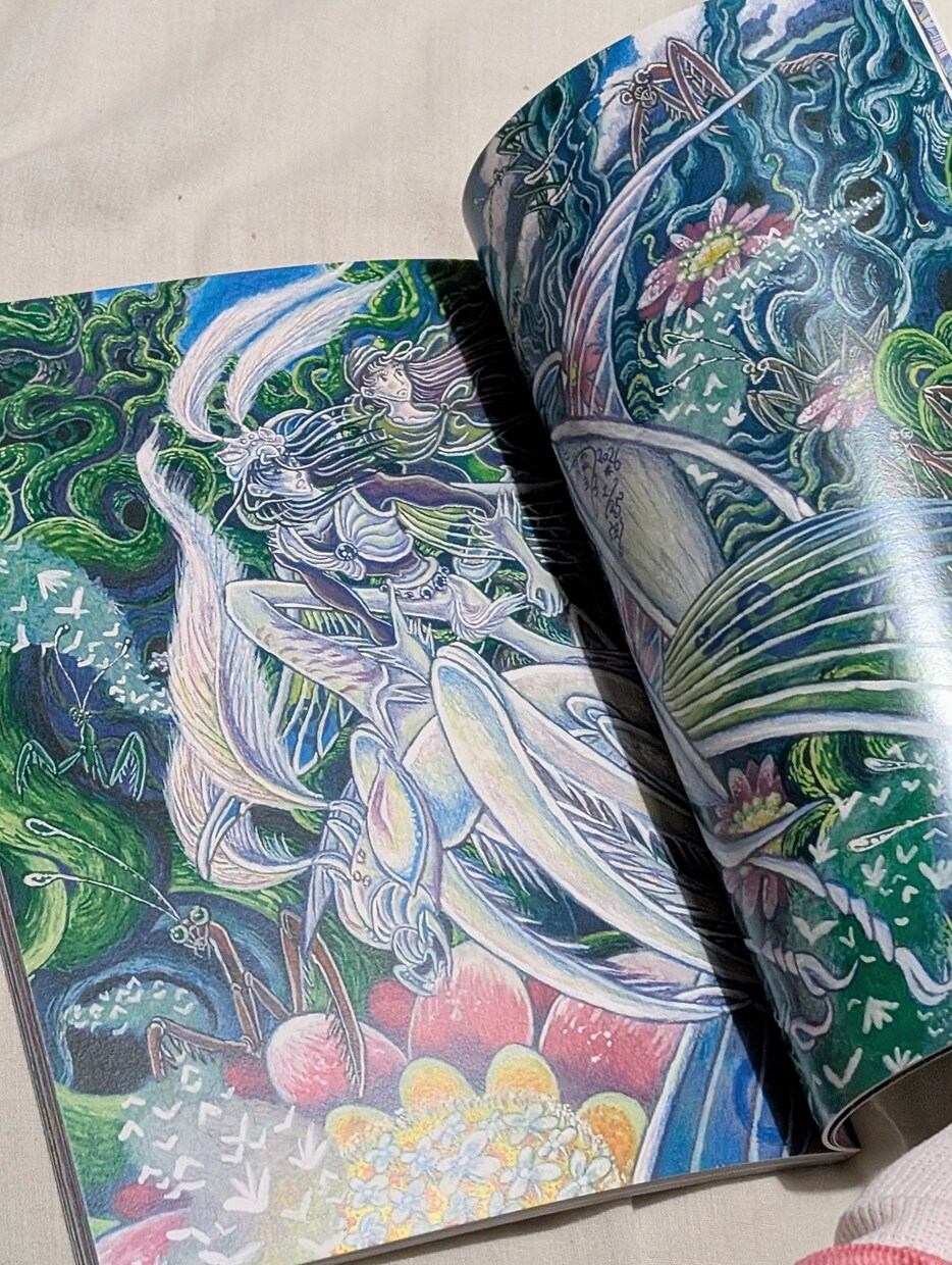 独創的ファンタジー画集を販売します 絵物語2話に加え、抜粋イラストを収録したイラスト集が誕生! イメージ4