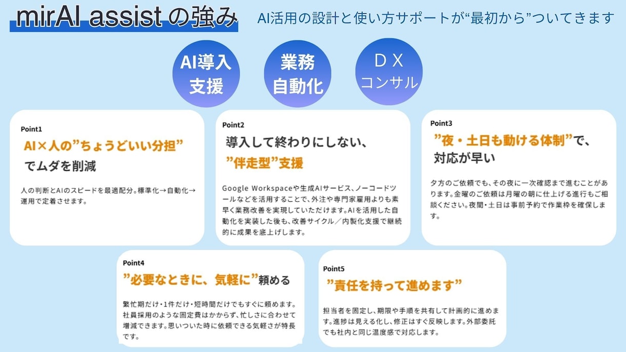 オンライン秘書│秘書業務サポートで時間創出します "困った"を解決するオンライン秘書｜業務設計×生成AI× イメージ2