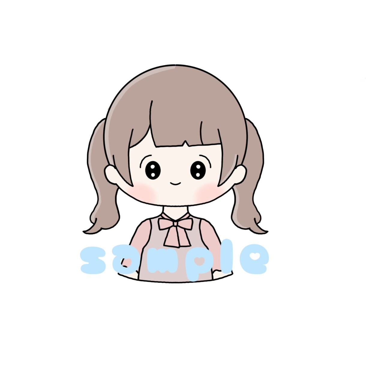 シンプルでゆるっとしたイラストお描きします SNSアイコン(その他にも)に使えるイラストです イメージ5