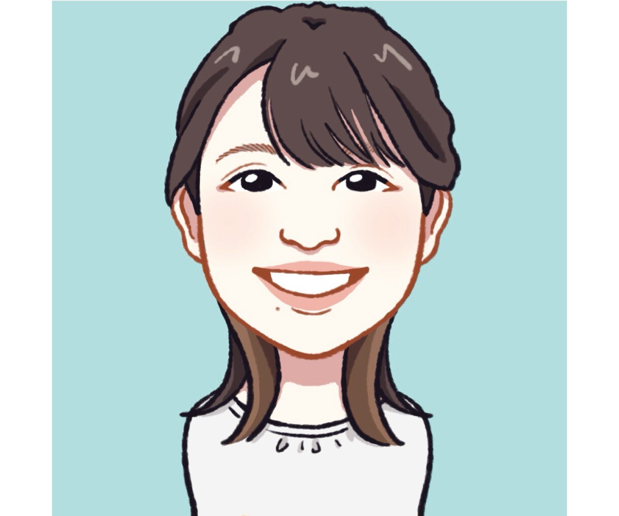 名刺やSNSに！現デザイナーが温かい似顔絵描きます 【先着5名様限定】名刺・SNS・ギフトに映える優しい似顔絵！ イメージ4