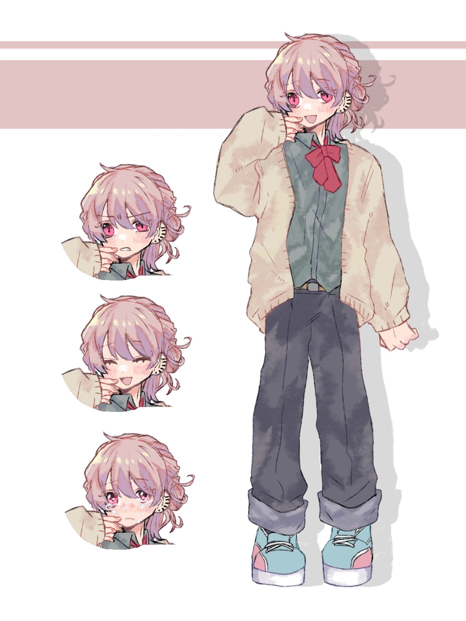ゲームやTRPGに使える立ち絵描きます ゲームやTRPGに使える立ち絵！ポーズ・服装調整可能です イメージ3