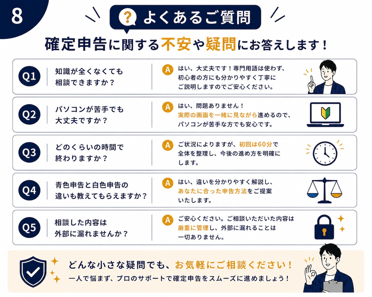 会社員向け！確定申告・税金をやさしく教えます 経費・青色申告・副業の悩みを解決！ イメージ9