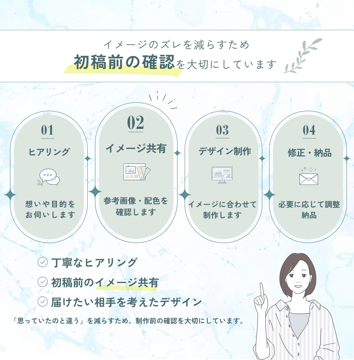 個人サロン向け｜集客に繋がるWeb画像を制作します 魅力を整え、伝わるデザインを。 イメージ2