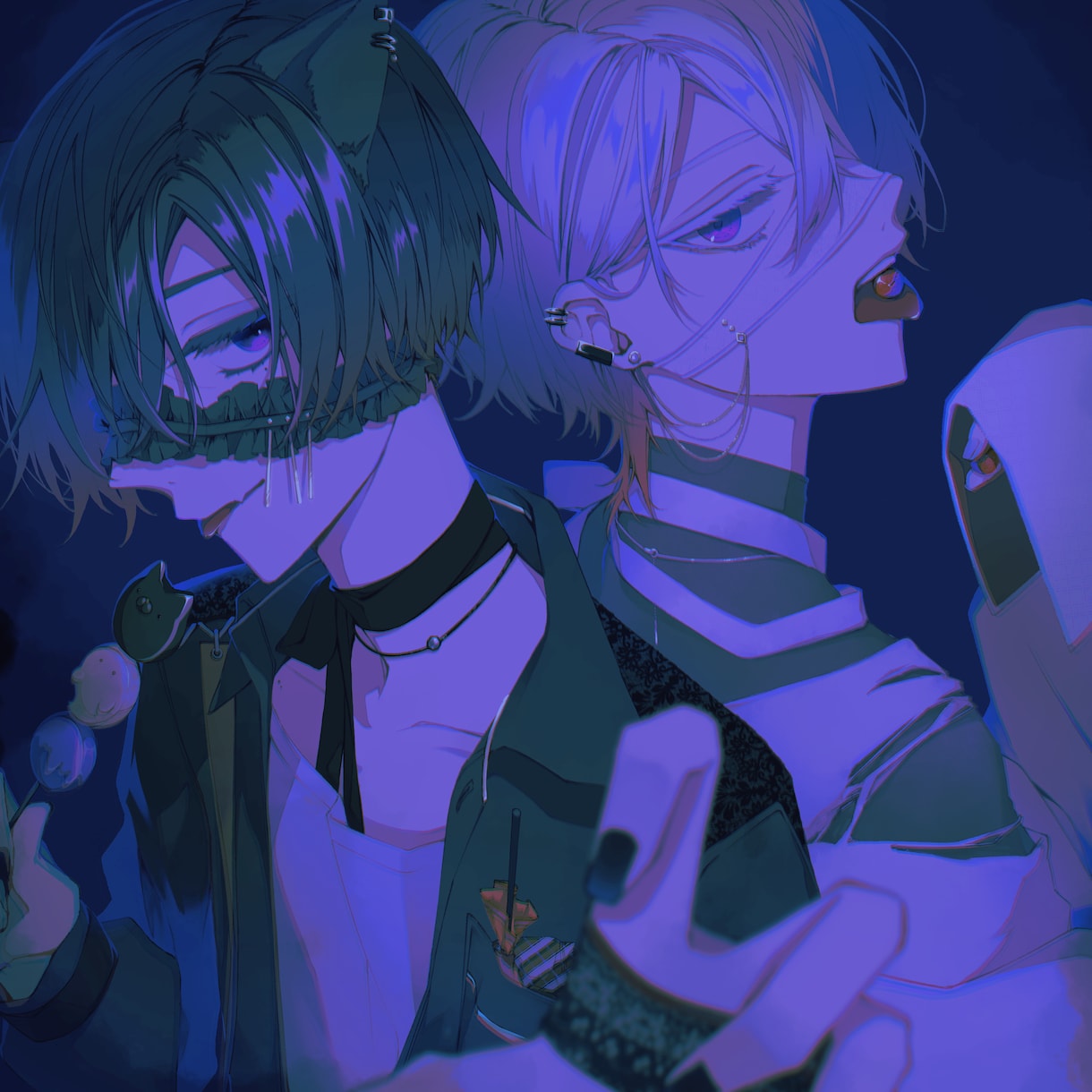 線で魅せるイラスト制作いたします 商用利用可◎中性的で綺麗なイラストはお任せください イメージ5