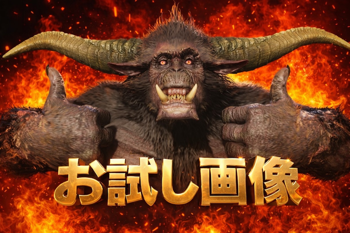 YouTubeサムネイル作成承ります 趣味でサムネイル作成をしています！1000枚以上作成経験あり イメージ1