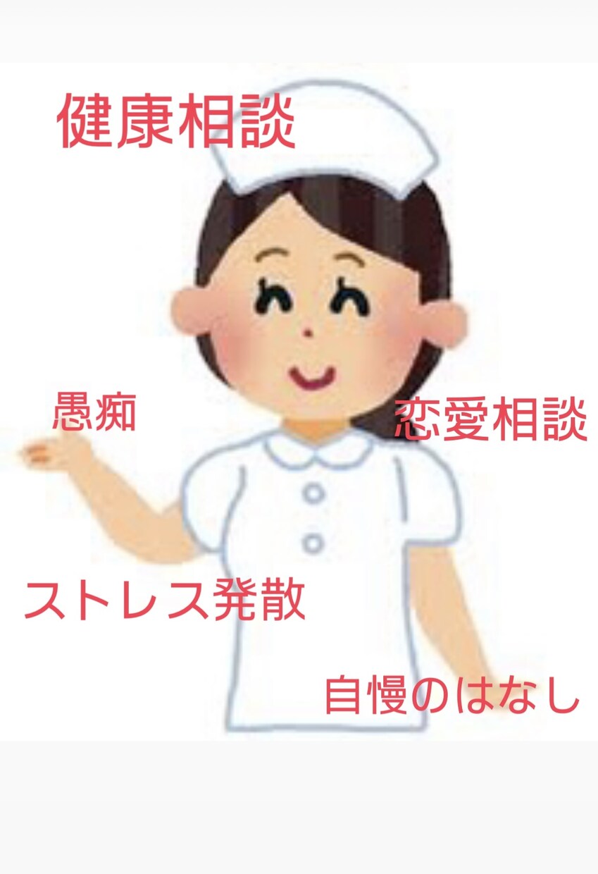 聞きます 健康相談や恋愛相談などなんでもお話ください♡ イメージ1