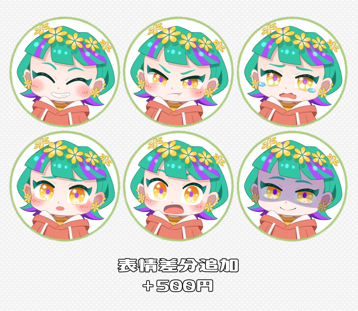 目を惹く★可愛いデフォルメキャラクター描きます 【商用可】アイコン、グッズ制作、立ち絵や配信画にどうぞ！ イメージ3