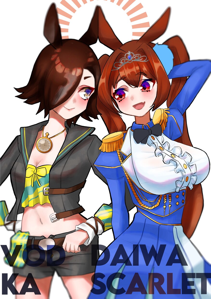 歌ってみた動画などにも使えるイラスト制作します お客様の要望に沿った幅広く使える一枚絵お描きします！！ イメージ2