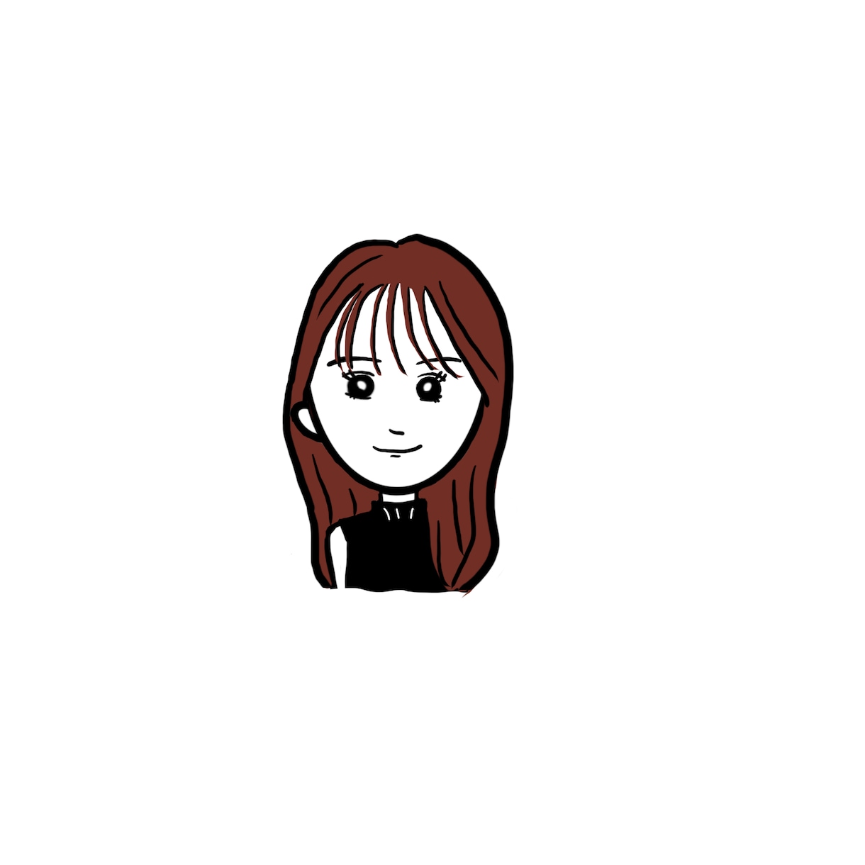 SNSアイコン／名刺に★ポップな似顔絵を描きます シンプル可愛い似顔絵◎SNSアイコン/プレゼント/名刺にも★ イメージ4