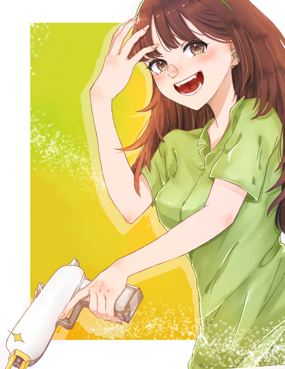 お好きな顔文字3つでイラスト作成します 3つの顔文字でリクエスト完了。ポーズ指定可 イメージ1