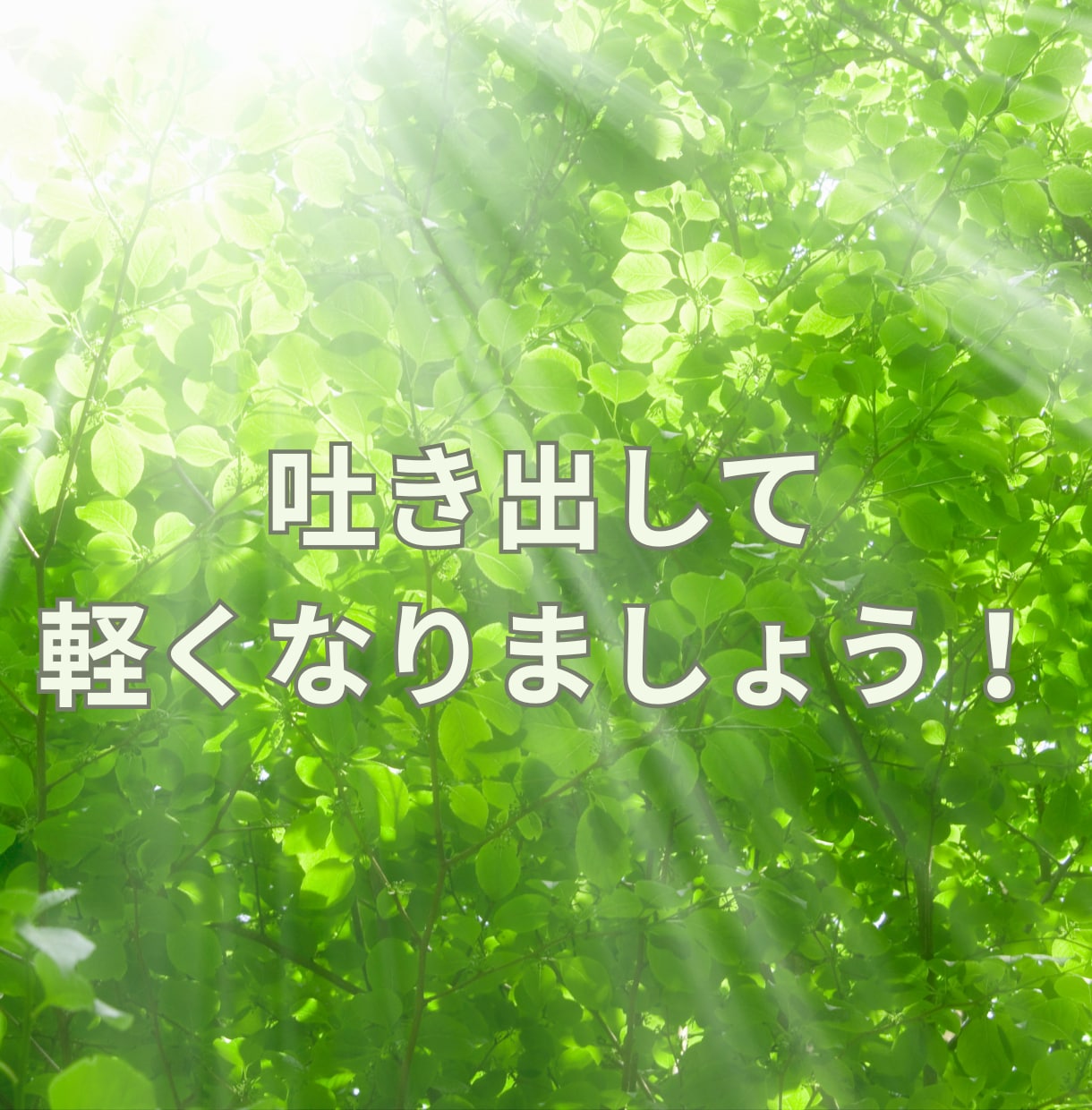 不安で寂しく誰かと話したい時！癒しの空間にします 貴方の負の感情を抜きながら傾聴します‼️意のままに話して イメージ4