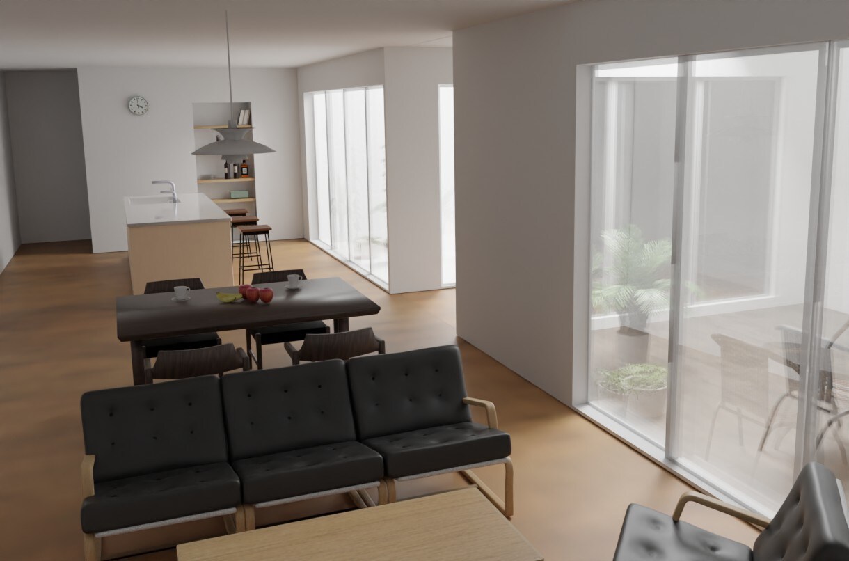 CGパース（外観・内観）を作成します お忙しい貴方の代わりに作成致します イメージ5