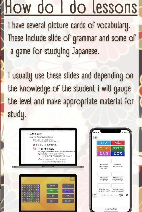 えいごで にほんご おしえます JLPT N5〜N1 のための 日本語を おしえます！ イメージ3