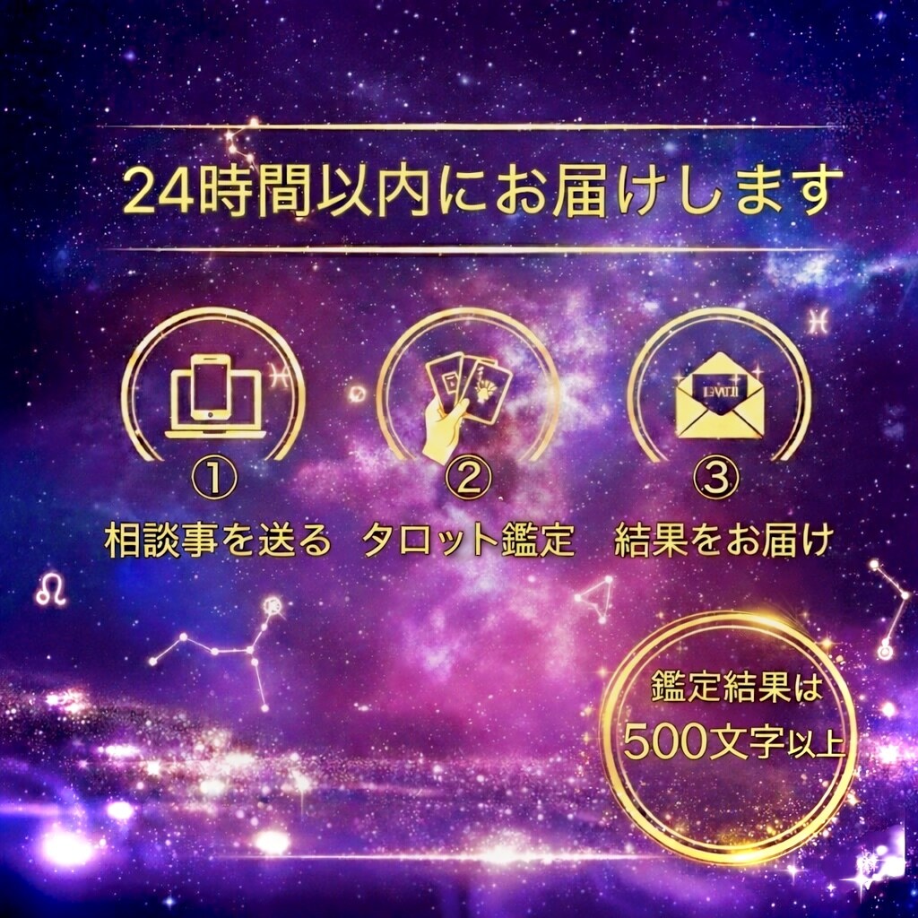 あの人はどう思う？本心と近未来をタロット鑑定します 今、あの人があなたをどう思っているのかを、丁寧にお伝えします イメージ2