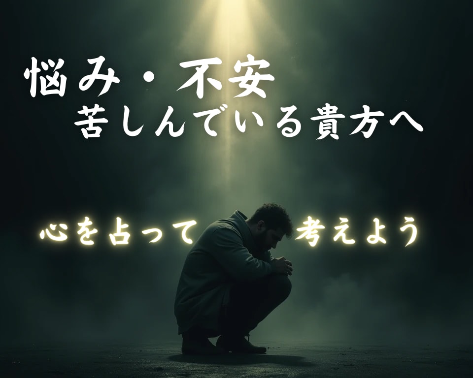 悩んでいる貴方様のために心を占います 悩み事で不安な貴方様のために心を占ってアドバイスを… イメージ1