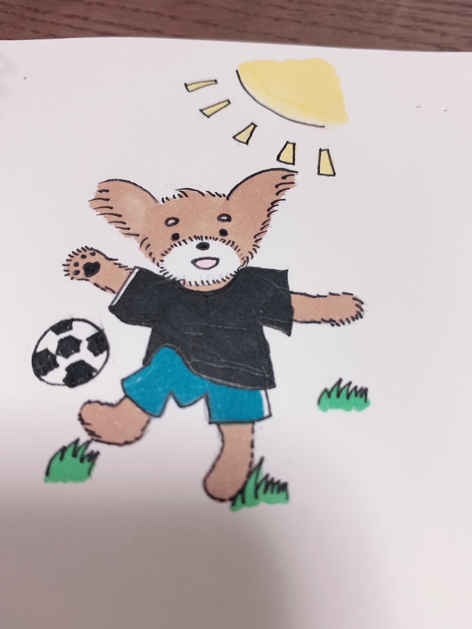 あなたの大切な愛犬のイラストを可愛く描きます 可愛さをそのまま世界に一つだけの愛犬イラスト イメージ2