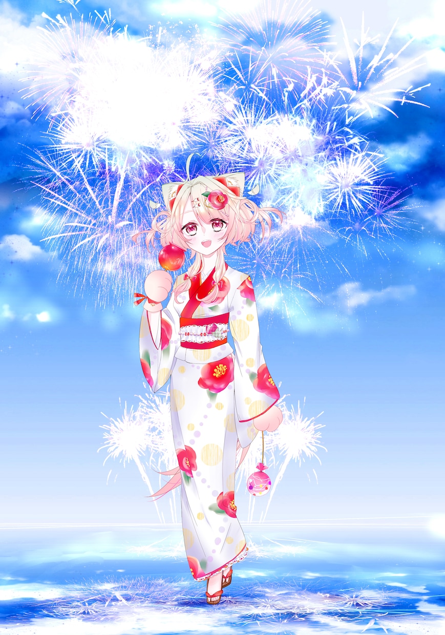 アイコン、立ち絵、SD、１枚絵等制作いたします セルフ受肉のVtuberとして実際に活動中！ イメージ4