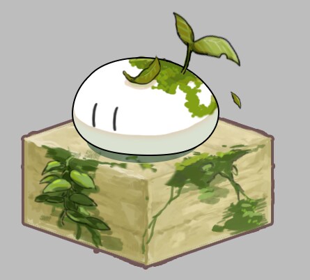 不思議な生物かきます ゆるふわでいろんなものを吸収、食べる、生やす、生かすモノ イメージ4