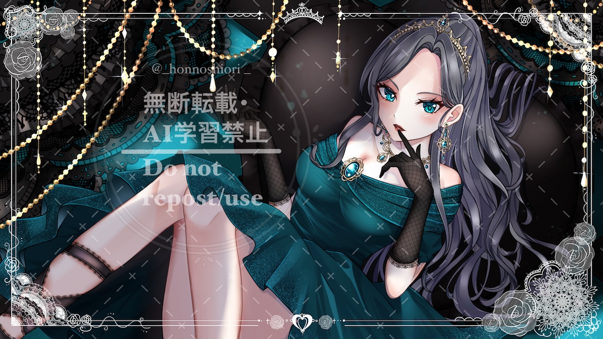 一枚絵、MVイラストなど目を惹くキャラを描きます 歌ってみた、パネル開け、記念、サムネ、特典など対応中です！！ イメージ2