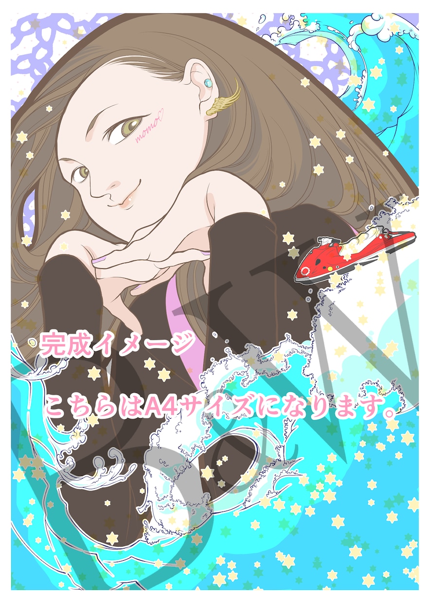 イラスト風似顔絵描きます リアルに似てる！よりイラスト風にアレンジした似顔絵です。 イメージ5