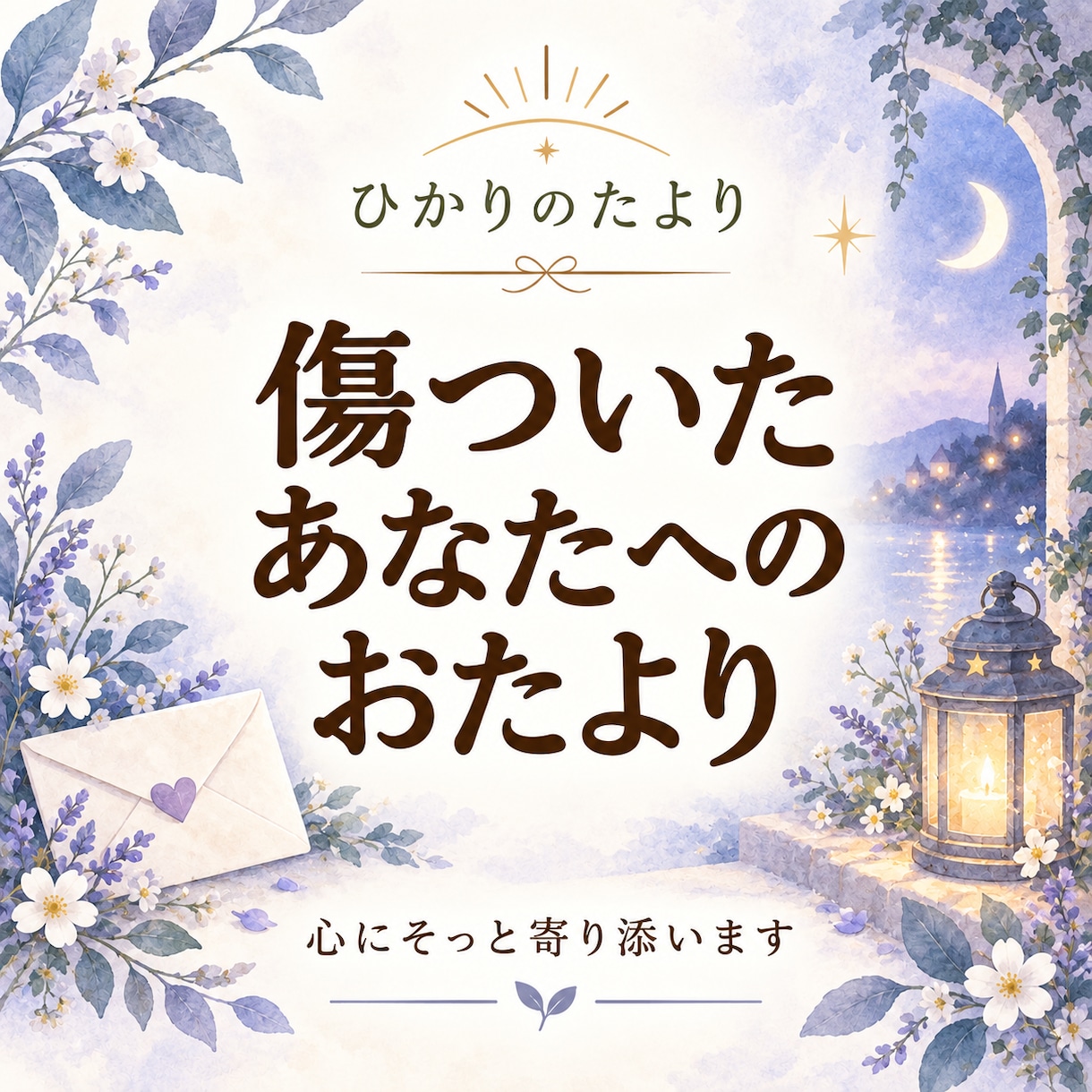 メール鑑定　恋愛人間関係　傷ついた心に寄り添います タロットとオラクルカードから今必要なメッセージをお届けします イメージ1
