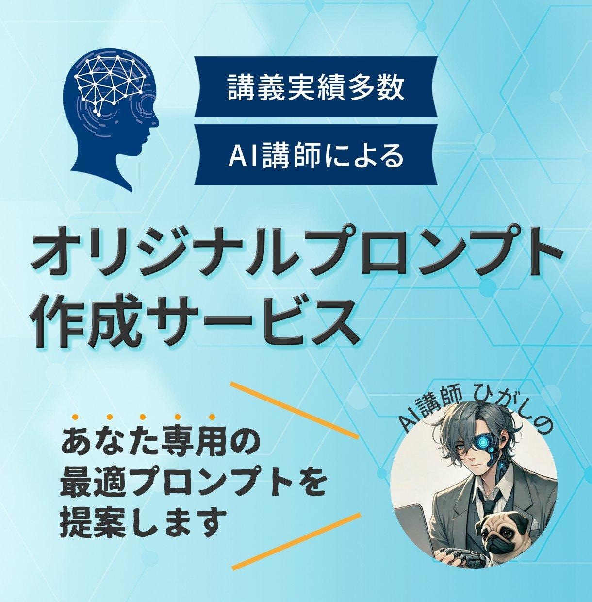 オリジナルプロンプト作成いたします あなたのChatGPT活用を次のレベルへ！ イメージ1