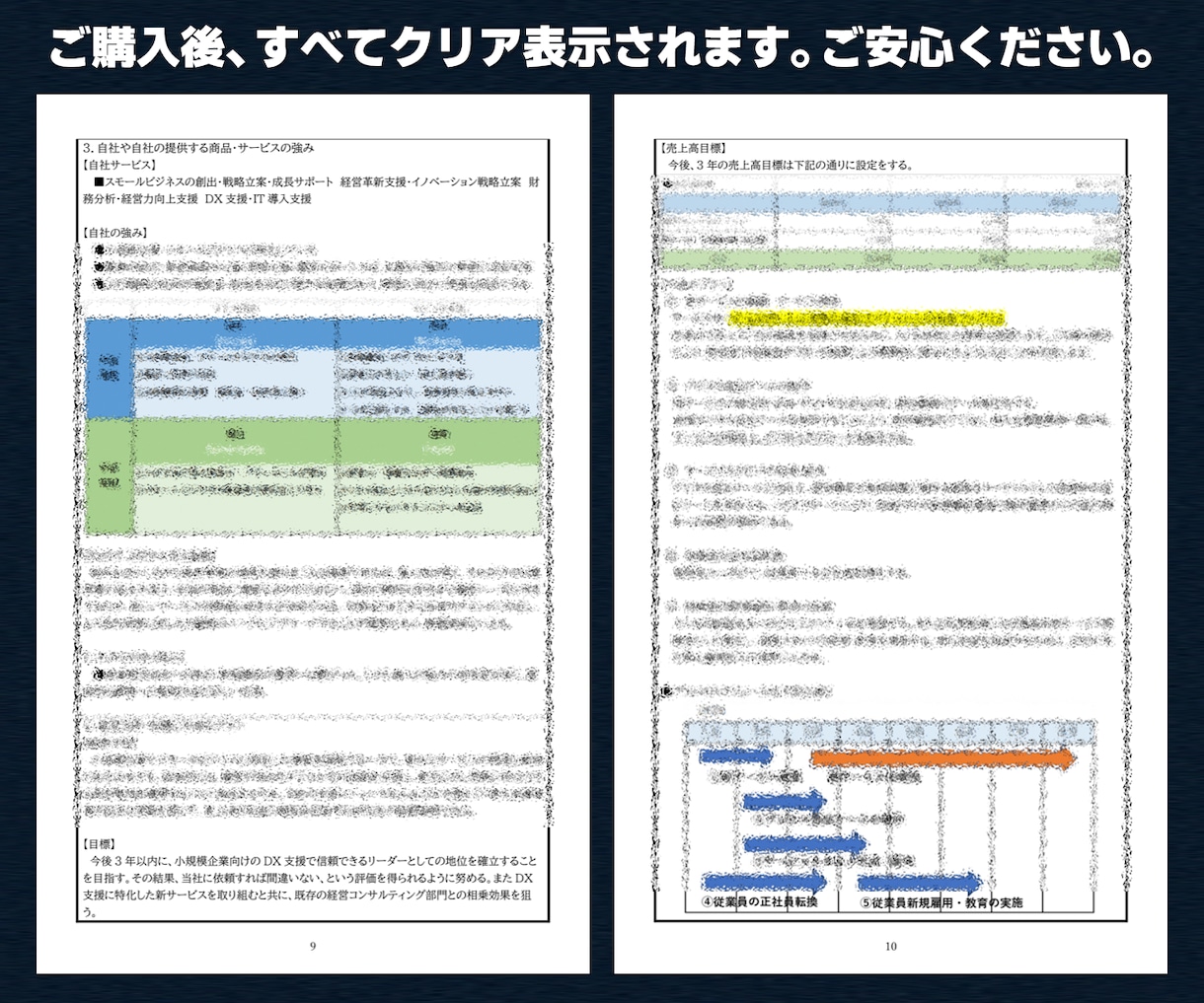 AIビジネス│持続化補助金│採択計画書お届けします 【Word納品】自由に編集OK！小規模事業者持続化補助金向け イメージ5